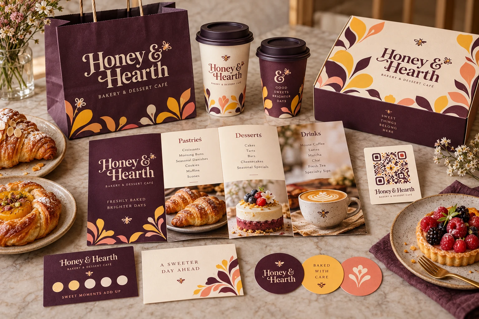 Honey & Hearth Presented concept