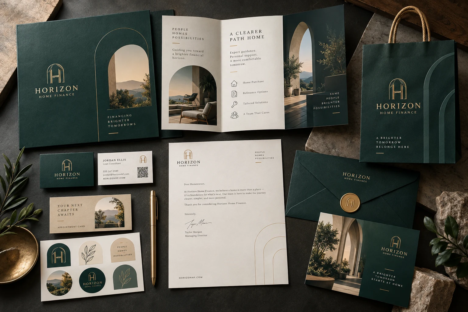 Horizon Home Finance Presented concept