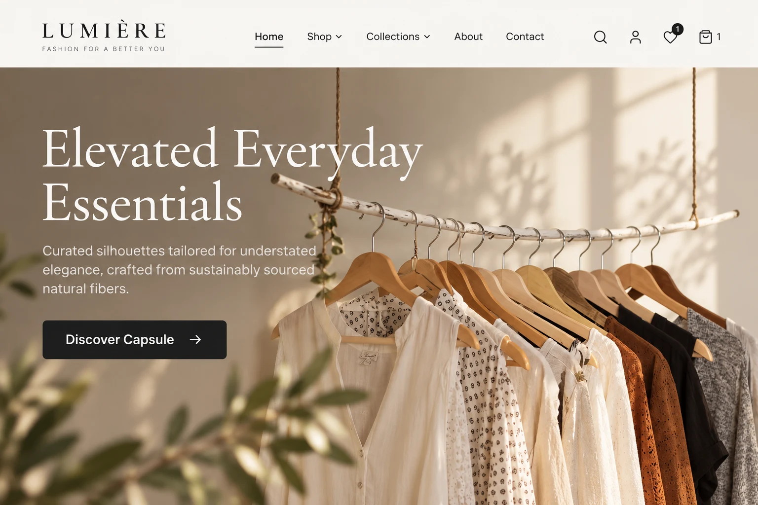 Lumière website cover presentation