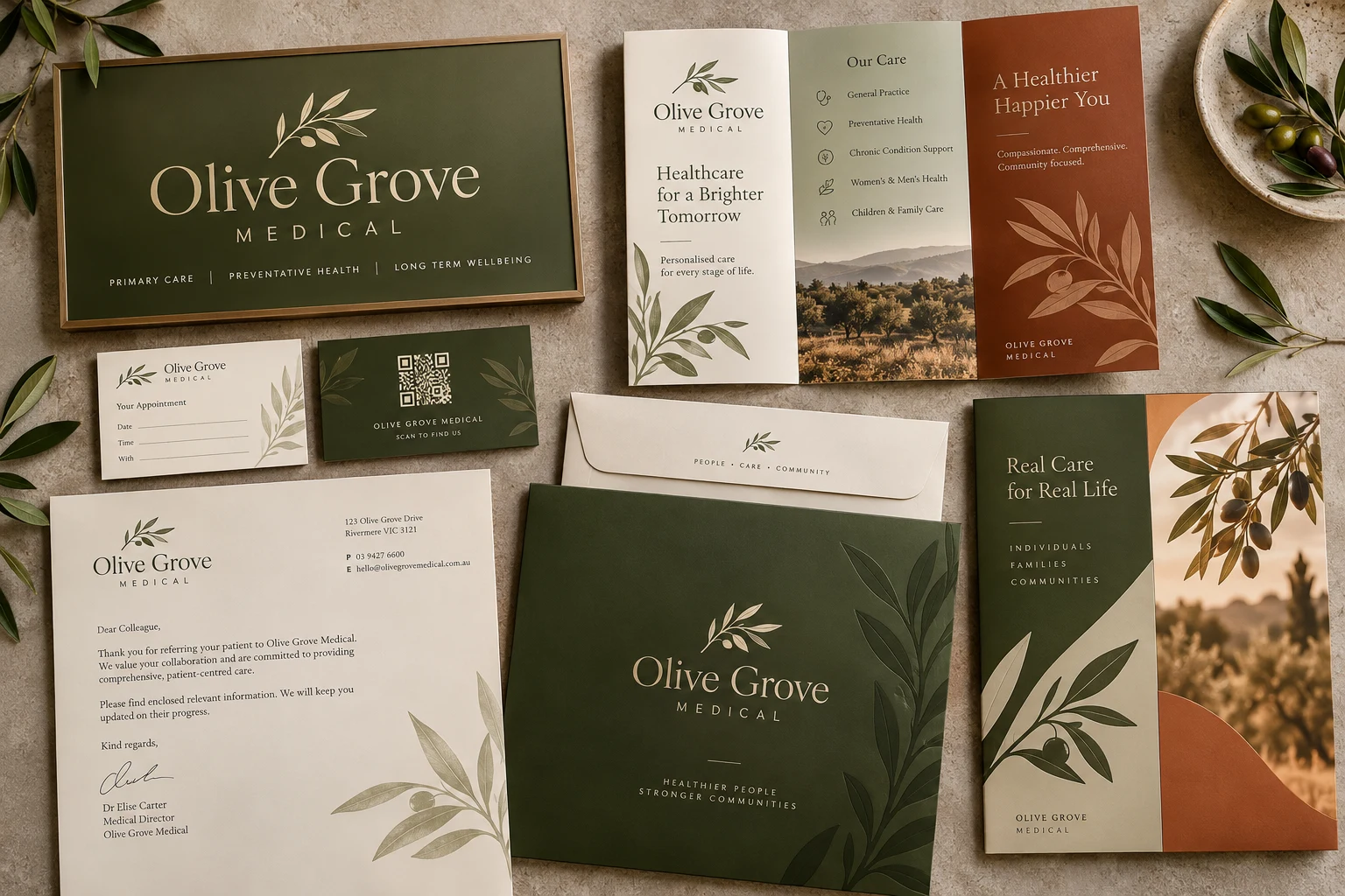 Olive Grove Medical Presented concept
