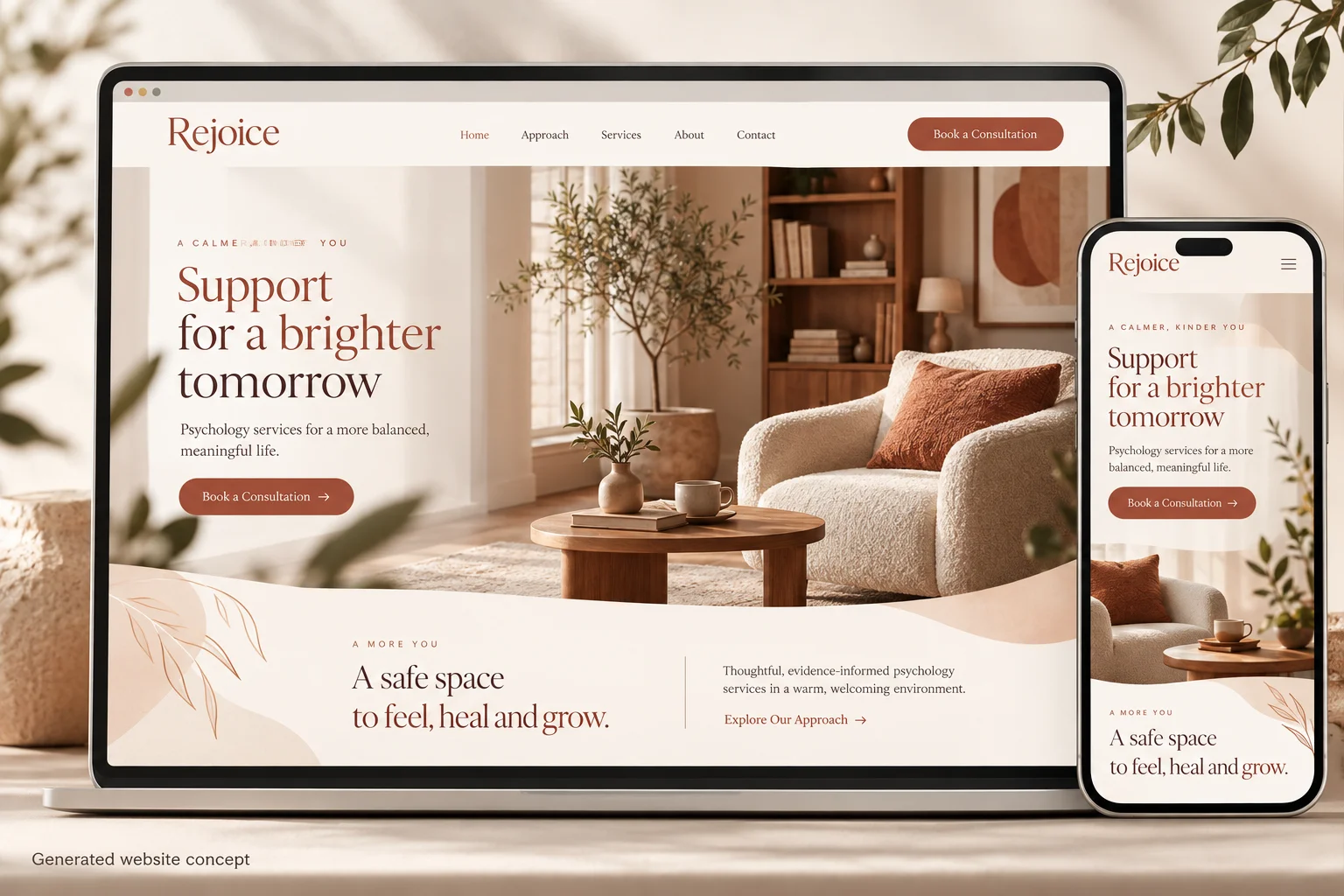Rejoice Presented concept